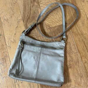 Hobo Cambel Crossbody Bag Grey